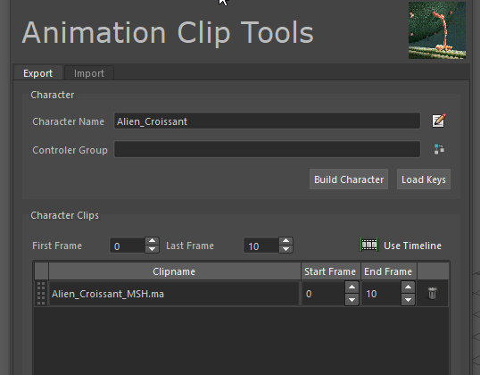 Animation Clip Tools